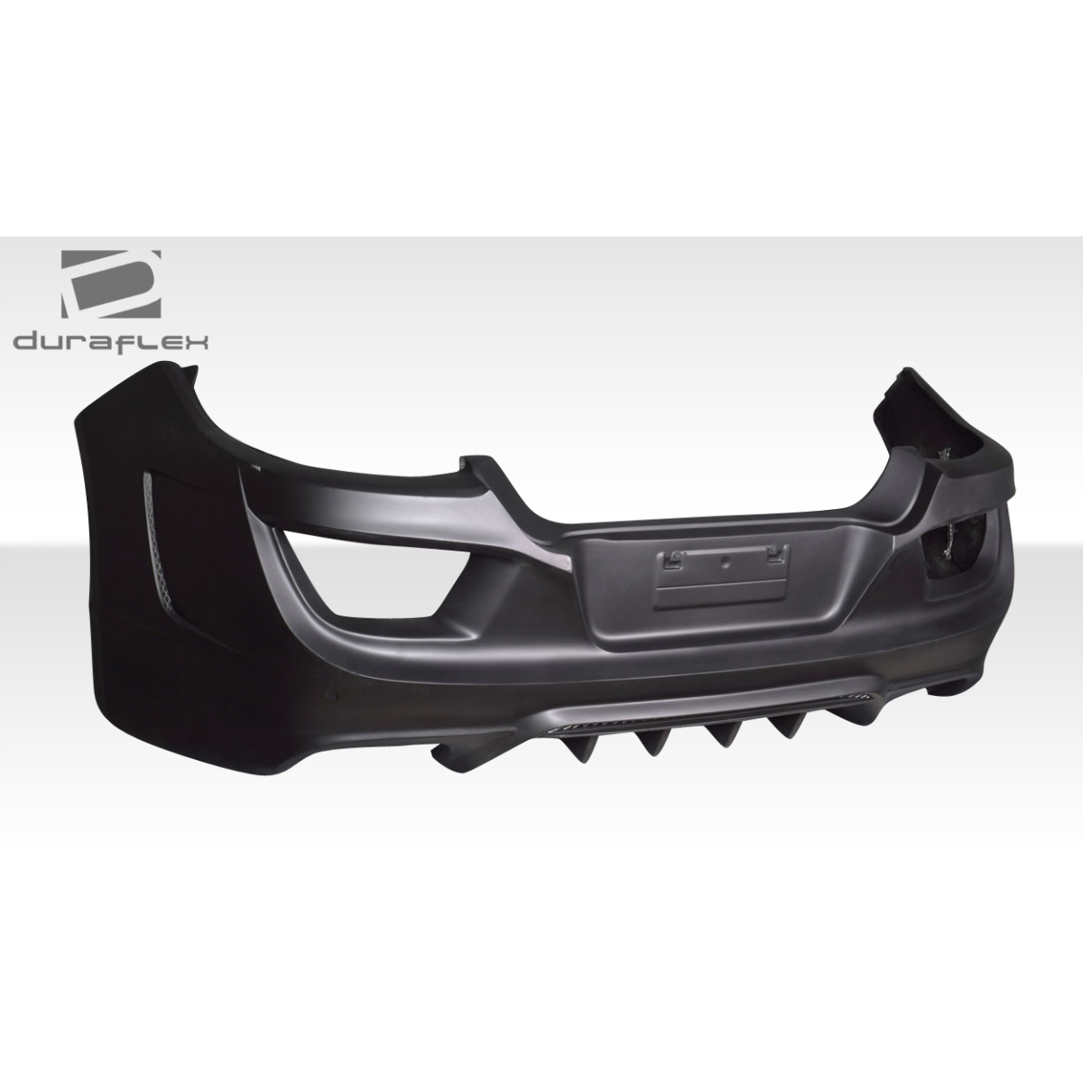 Modify your Porsche Panamera 2010 with our Exterior/Rear Bumpers or Lips - Angle of rear bumper shown from side view