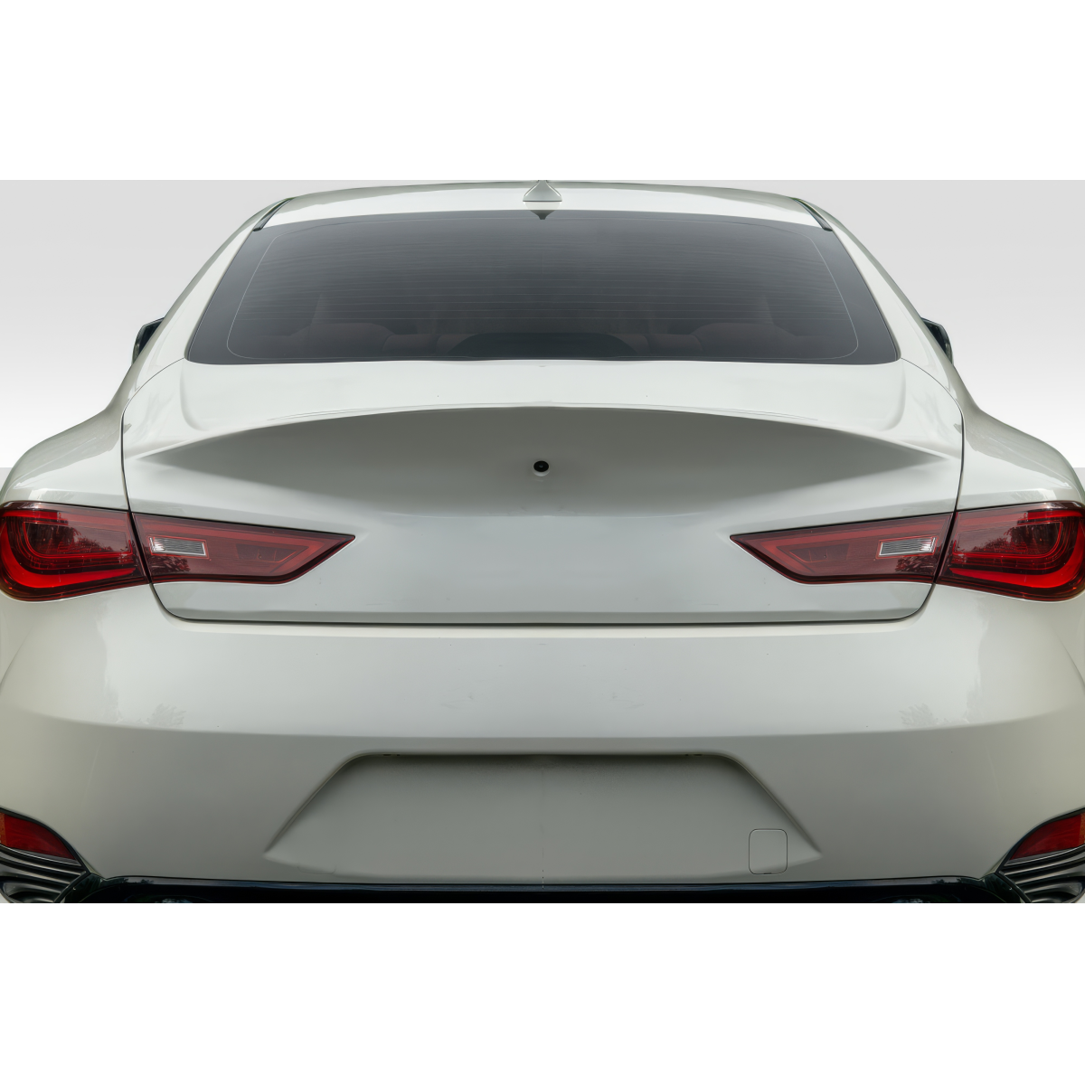 Modify your Infiniti Q60 2017 with our Exterior/Trunks - Rear view of vehicle at eye level angle