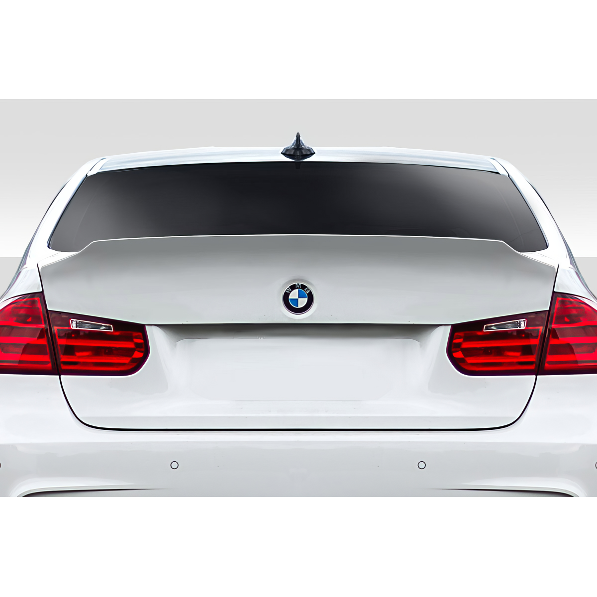 Modify your BMW 3-Series 2012 with our Exterior/Trunks - Rear view angle of the BMW 3 Series trunk