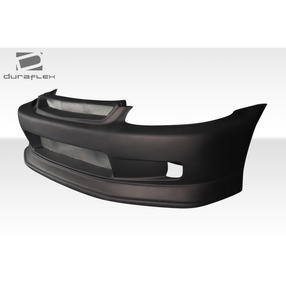 Modify your Honda Civic 1999 with our Exterior/Front Bumpers or Lips - Front angle view of bumper part