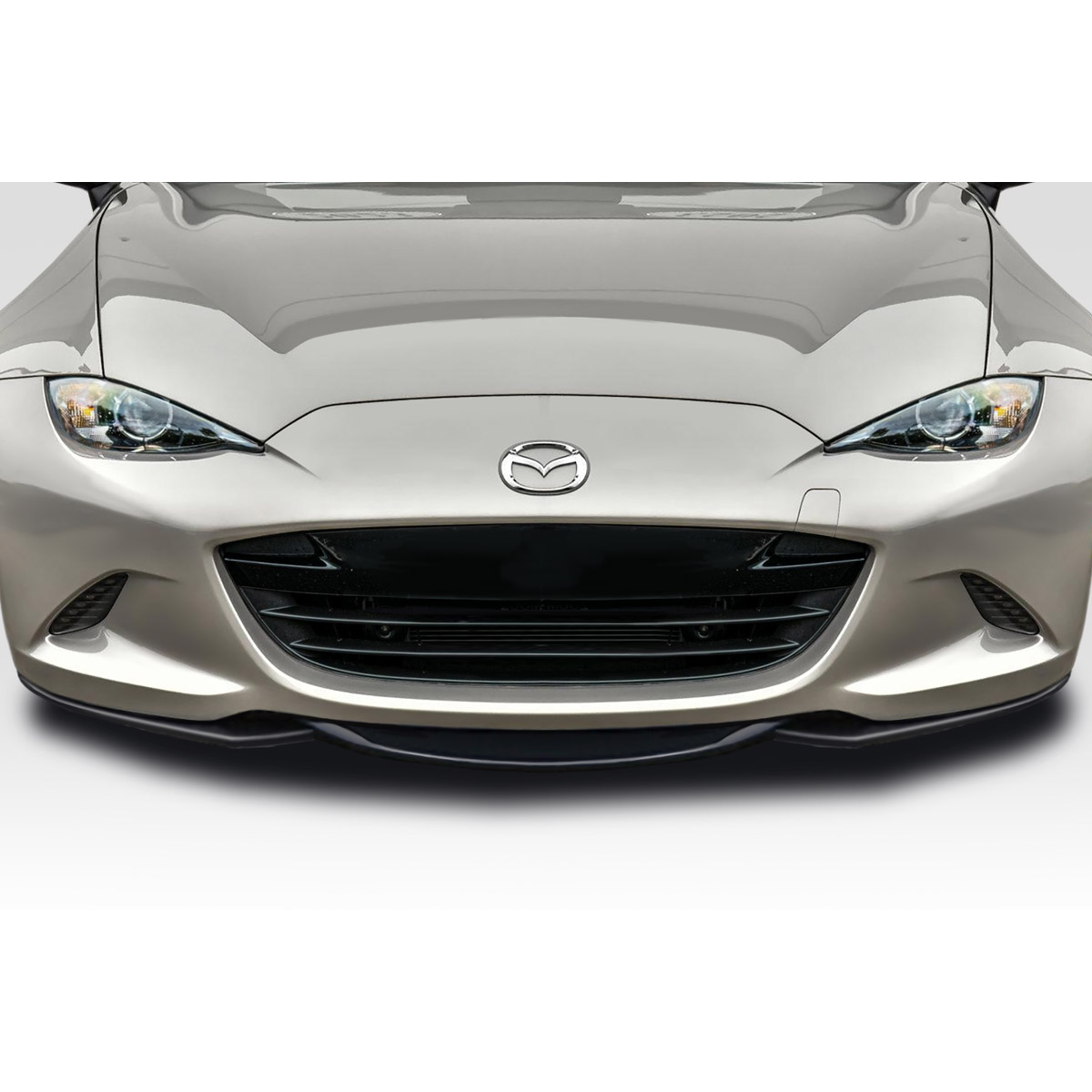 Modify your Mazda Miata 2016 with our Exterior/Front Bumpers or Lips - Front view of vehicle at a straight angle