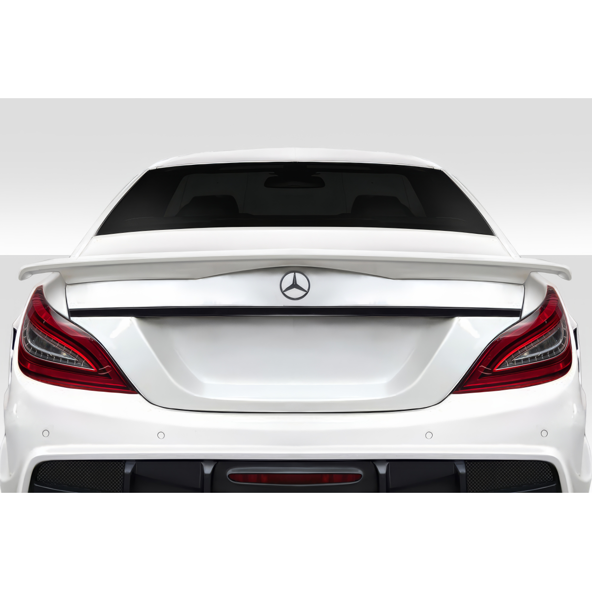 Modify your Mercedes-Benz CLS-Class 2012 with our Exterior/Wings - Rear view angle of the vehicle part