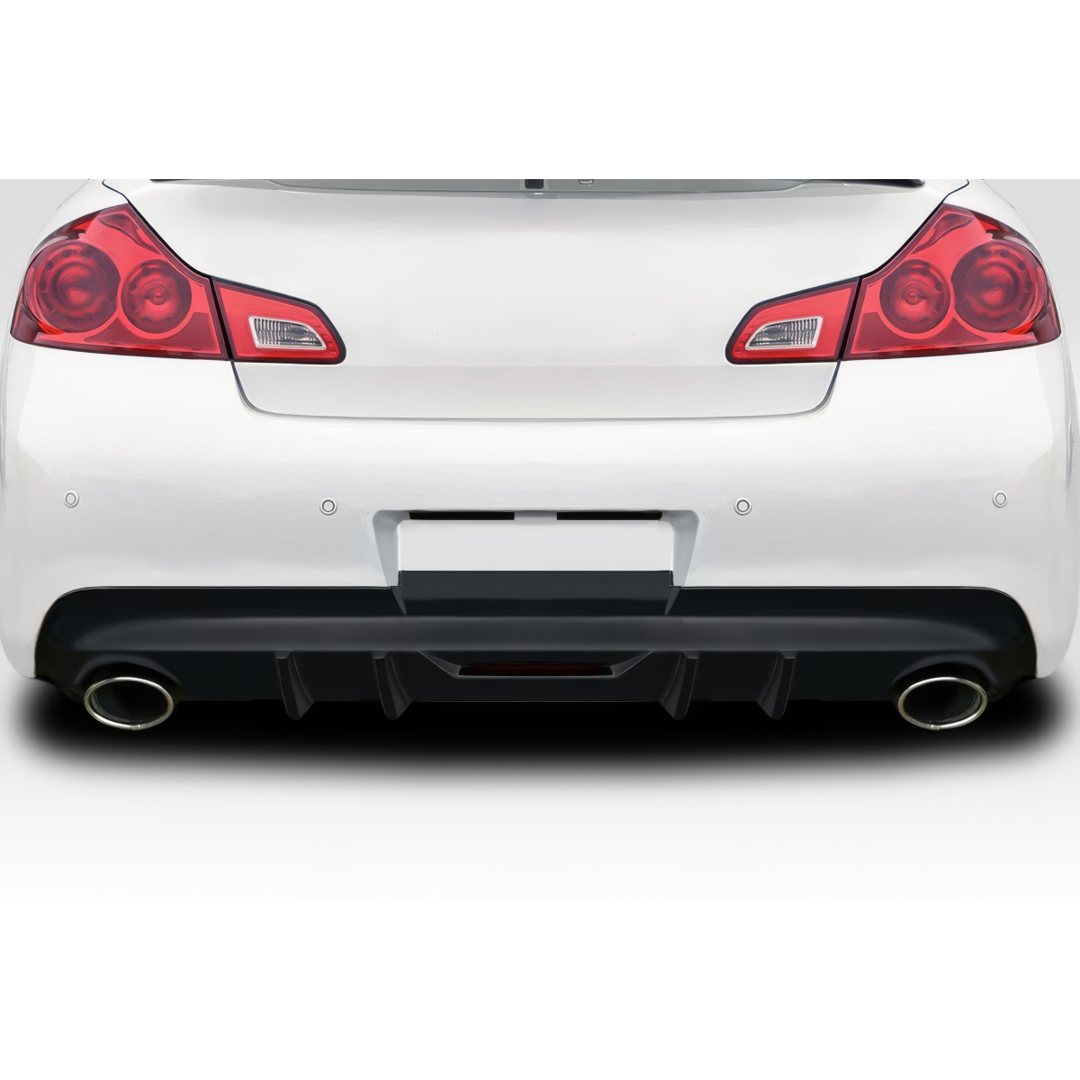 Modify your Infiniti G35 2010 with our Exterior/Diffusers - Rear view with slight upward angle