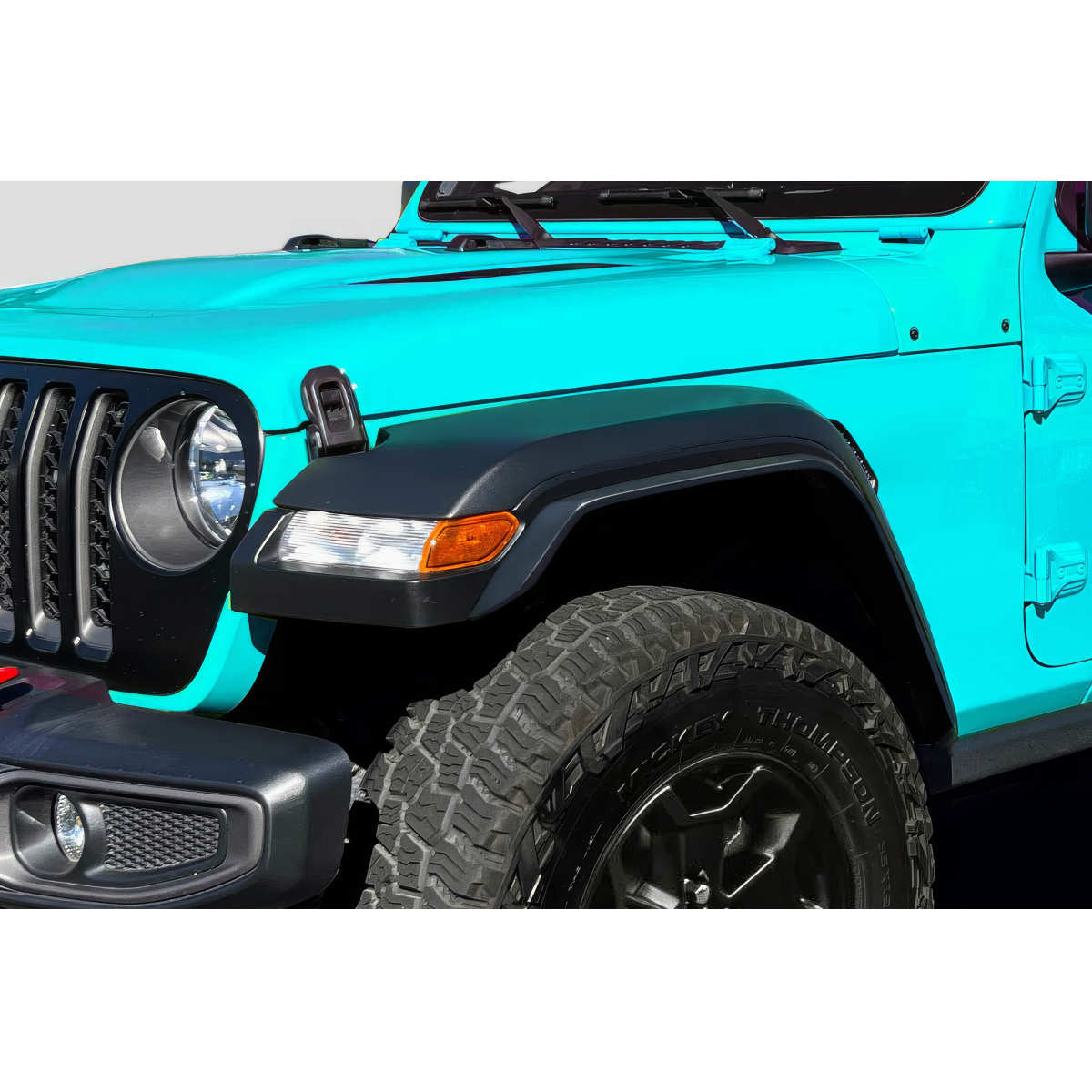 Modify your Jeep Gladiator 2020 with our Exterior/Fenders - The part is shown at a front three quarter angle