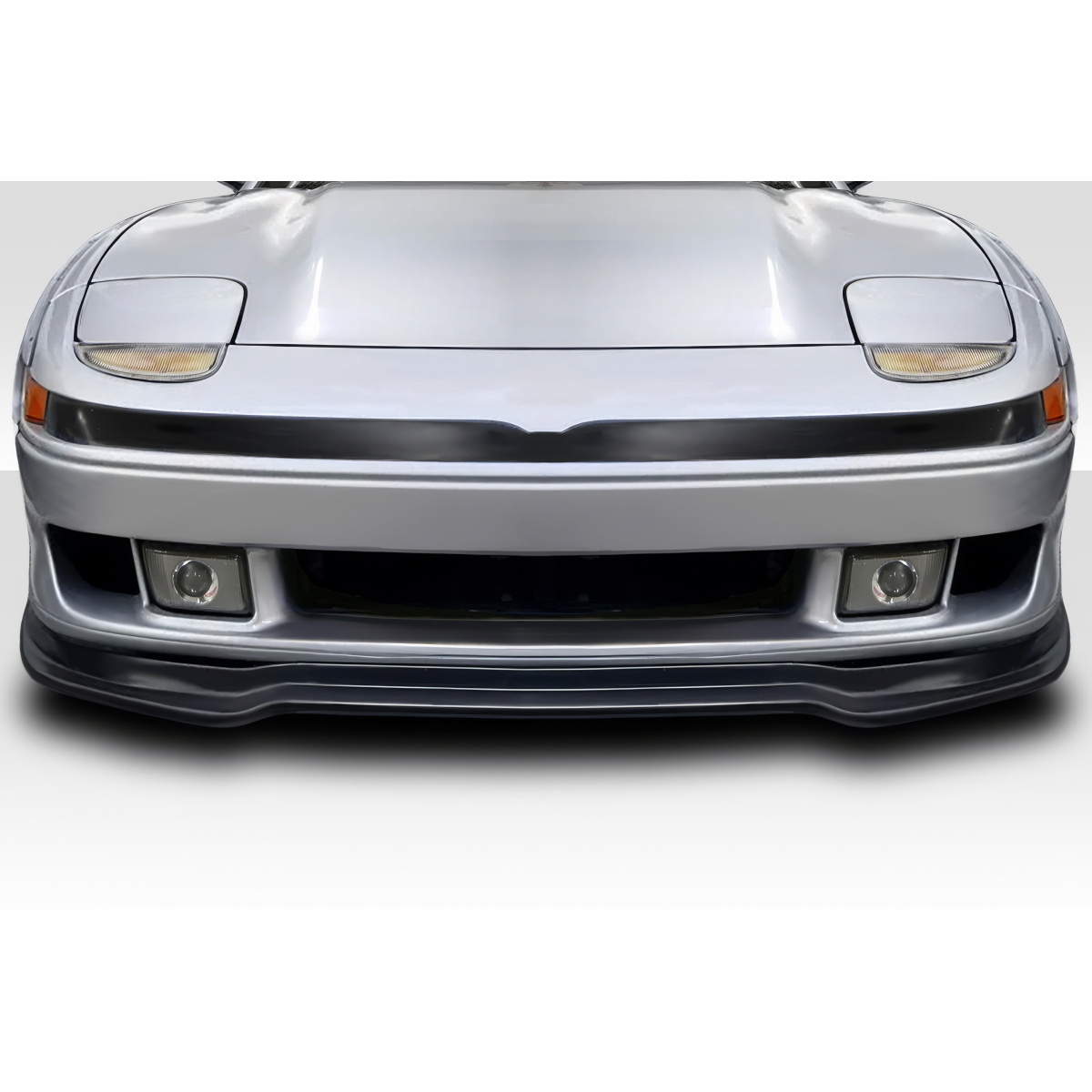 Modify your Mitsubishi 3000GT 1991 with our Exterior/Front Bumpers or Lips - Front view of the front lip spoiler for Mitsubishi 3000GT