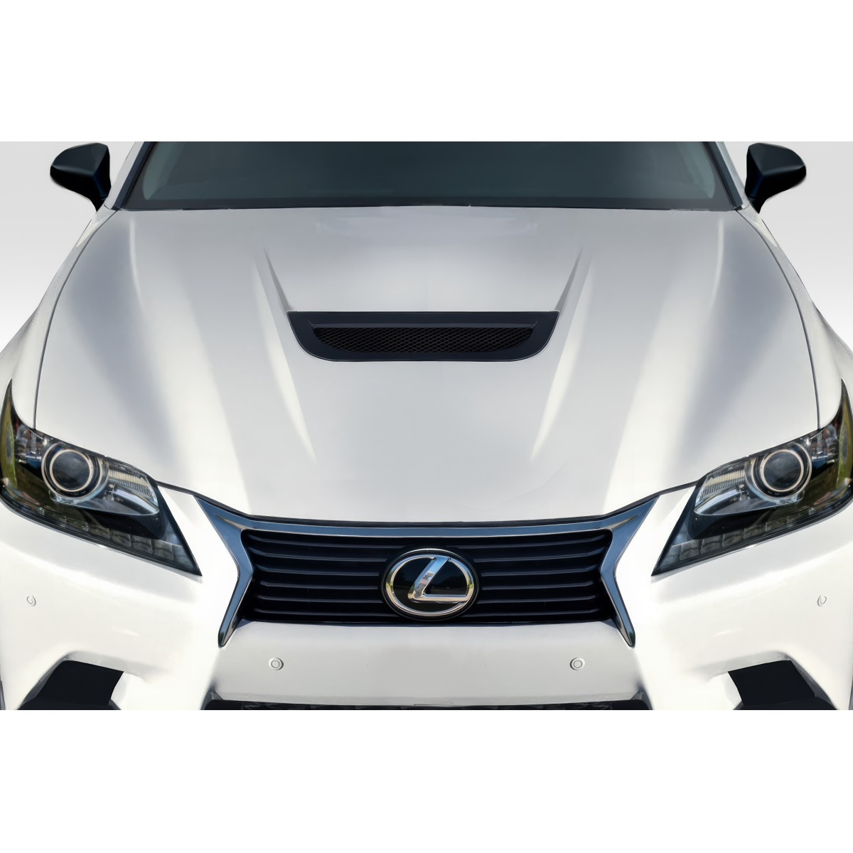 Modify your Lexus GS300 2013 with our Exterior/Hoods - Front view of the vehicle hood part