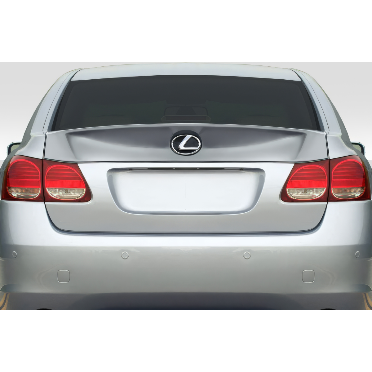 Modify your Lexus GS300 2006 with our Exterior/Wings - Rear view straight on of the Lexus GS300