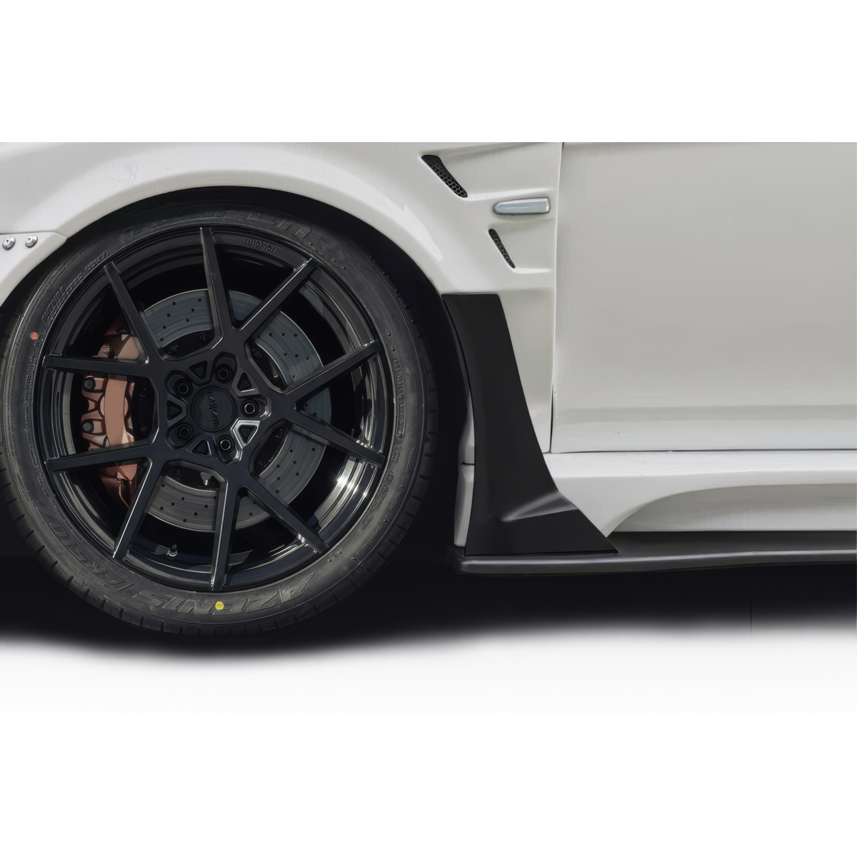 Modify your Mitsubishi Evolution 2008 with our Others - View showing side angle of vehicle part