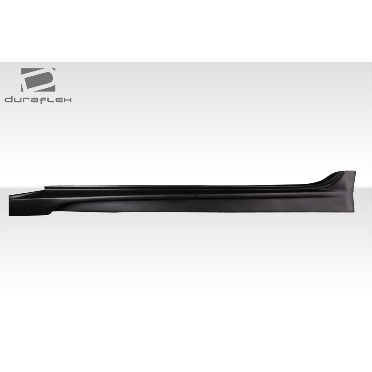 Modify your Mitsubishi Evolution 2008 with our Exterior/Side Skirts - Side view of side skirt part at horizontal angle