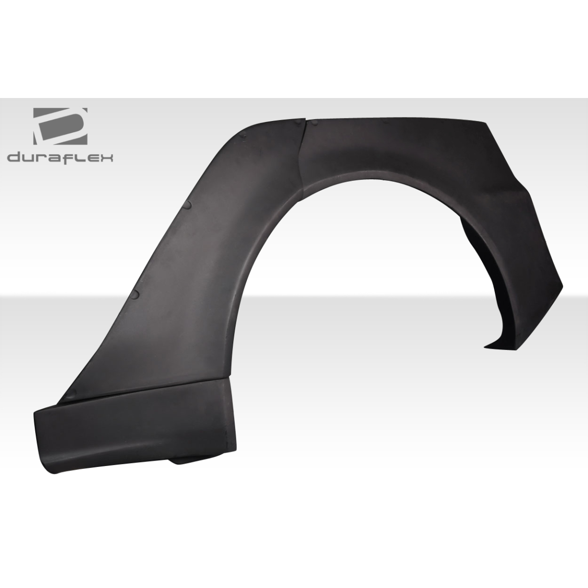 Modify your Mitsubishi Evolution 2008 with our Exterior/Fenders - Side view of rear fender flare at slight angle