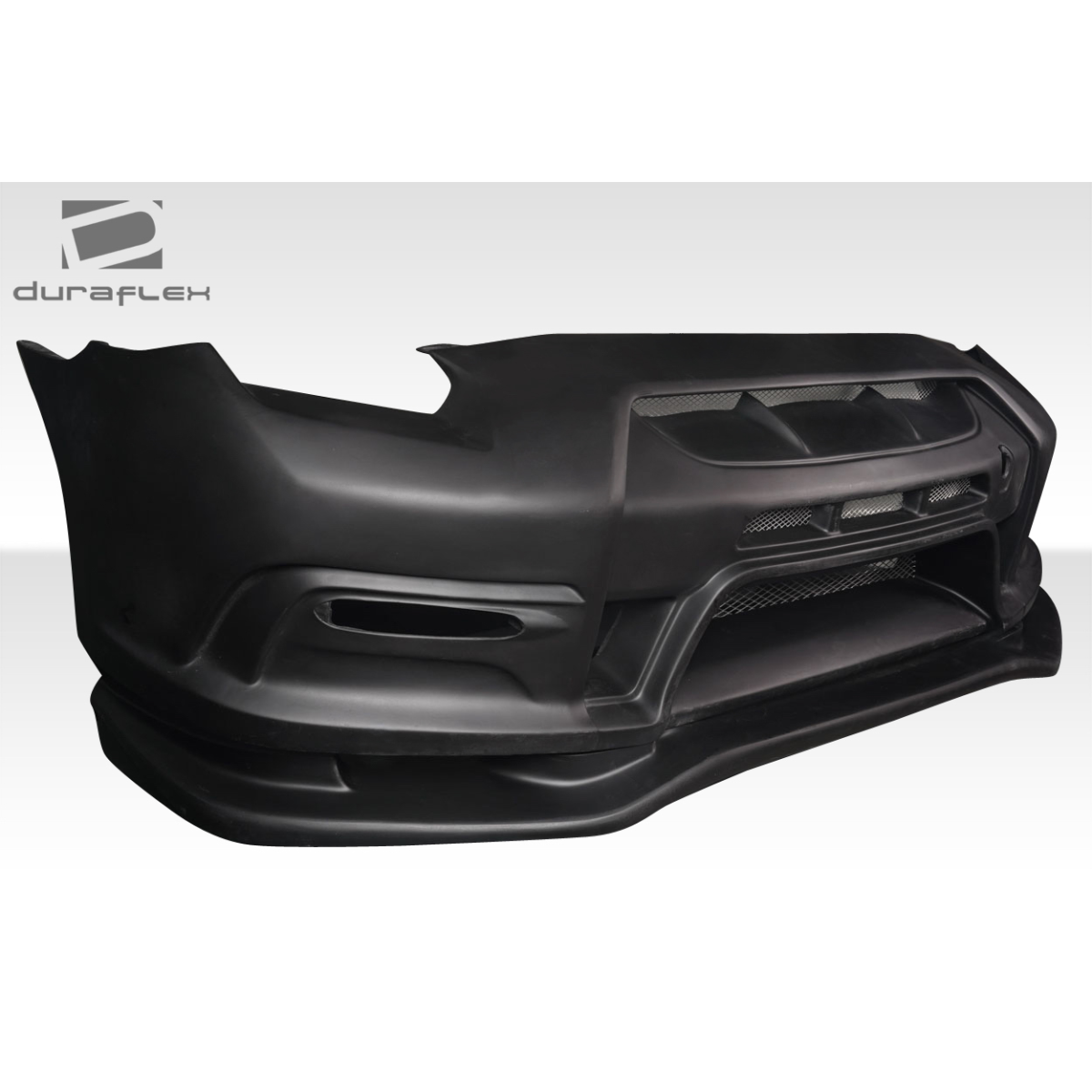 Modify your Nissan GT-R 2009 with our Exterior/Front Bumpers or Lips - Front view at slight angle showing design details