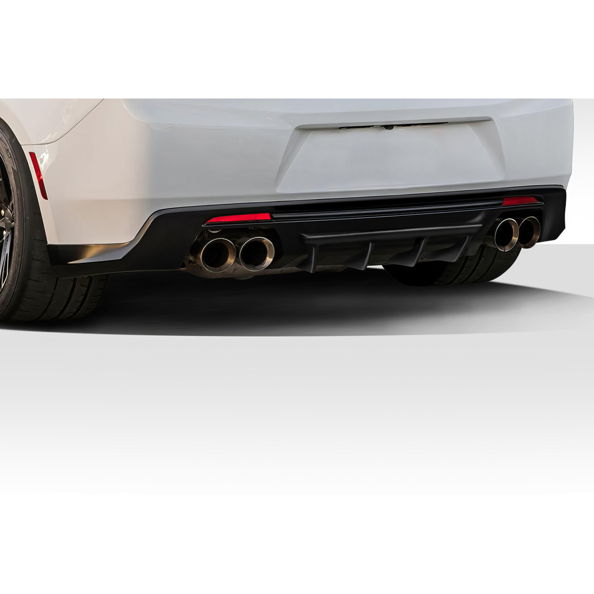 Modify your Chevrolet Camaro 2016 with our Exterior/Diffusers - Viewed from a low rear angle