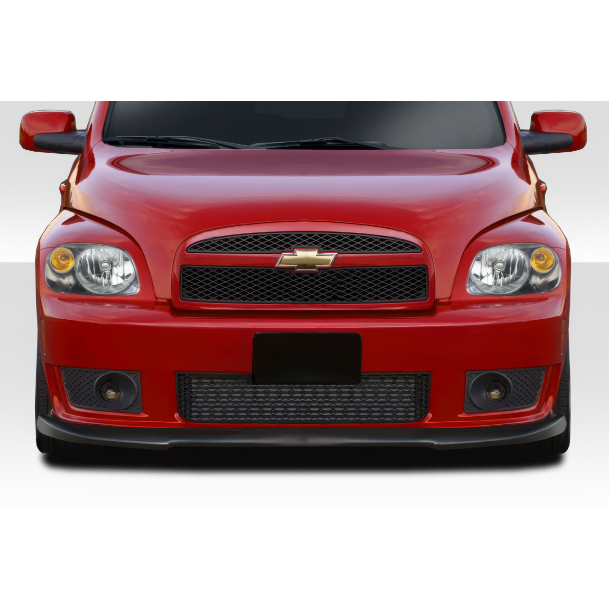 Modify your Chevrolet HHR 2008 with our Exterior/Front Bumpers or Lips - Front view of the Chevrolet HHR at eye level