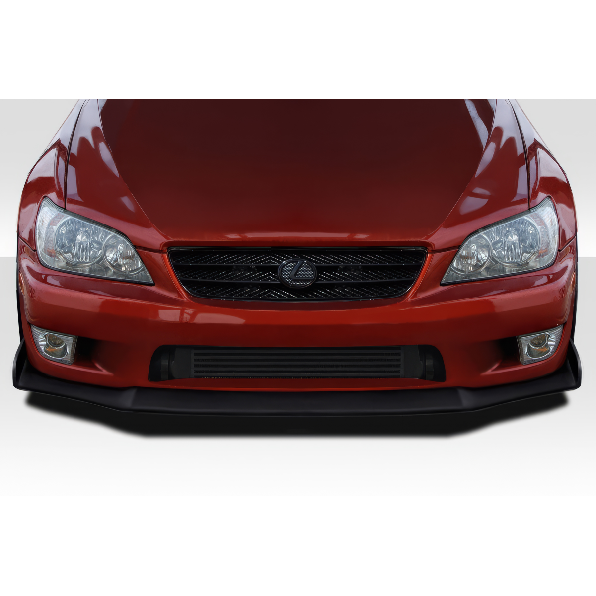 Modify your Lexus IS Series 2000 with our Exterior/Front Bumpers or Lips - Front view of the vehicle at a straight angle