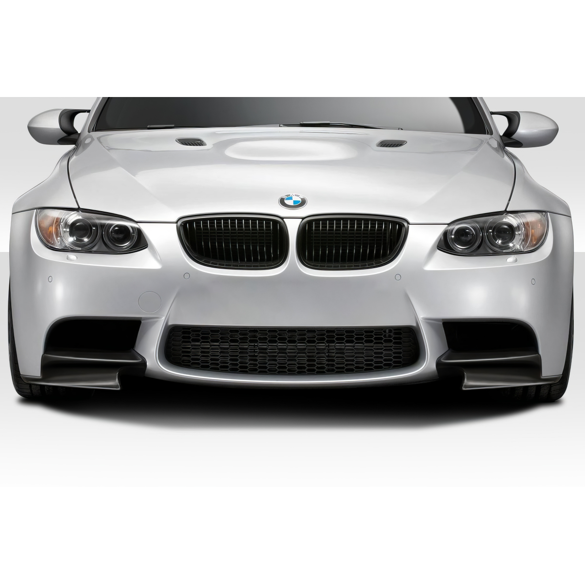 Modify your BMW M3 2008 with our Exterior/Other Exterior - Front view straight angle of the vehicle