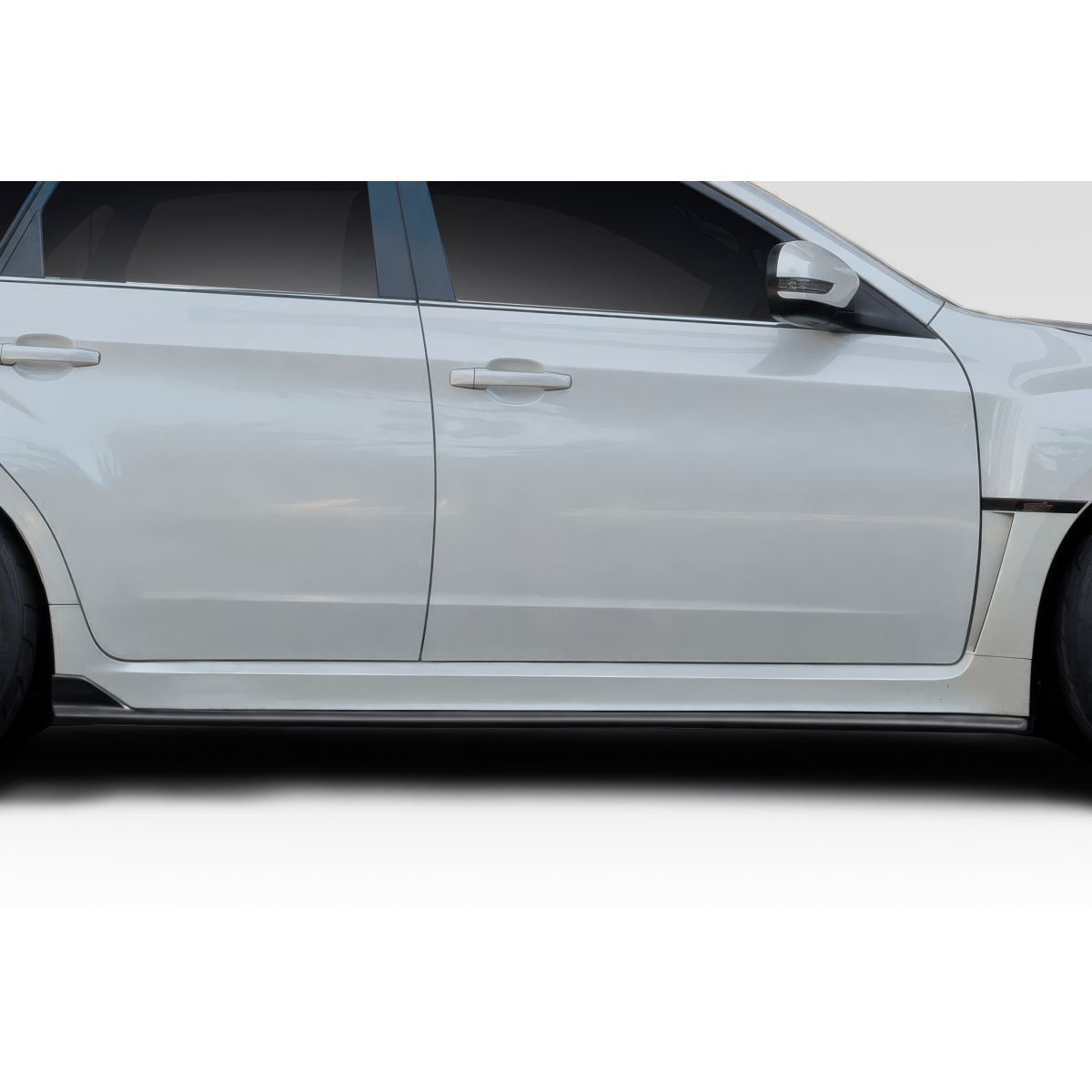 Modify your Subaru Impreza 2008 with our Exterior/Other Exterior - Side view of the vehicle from a slight angle