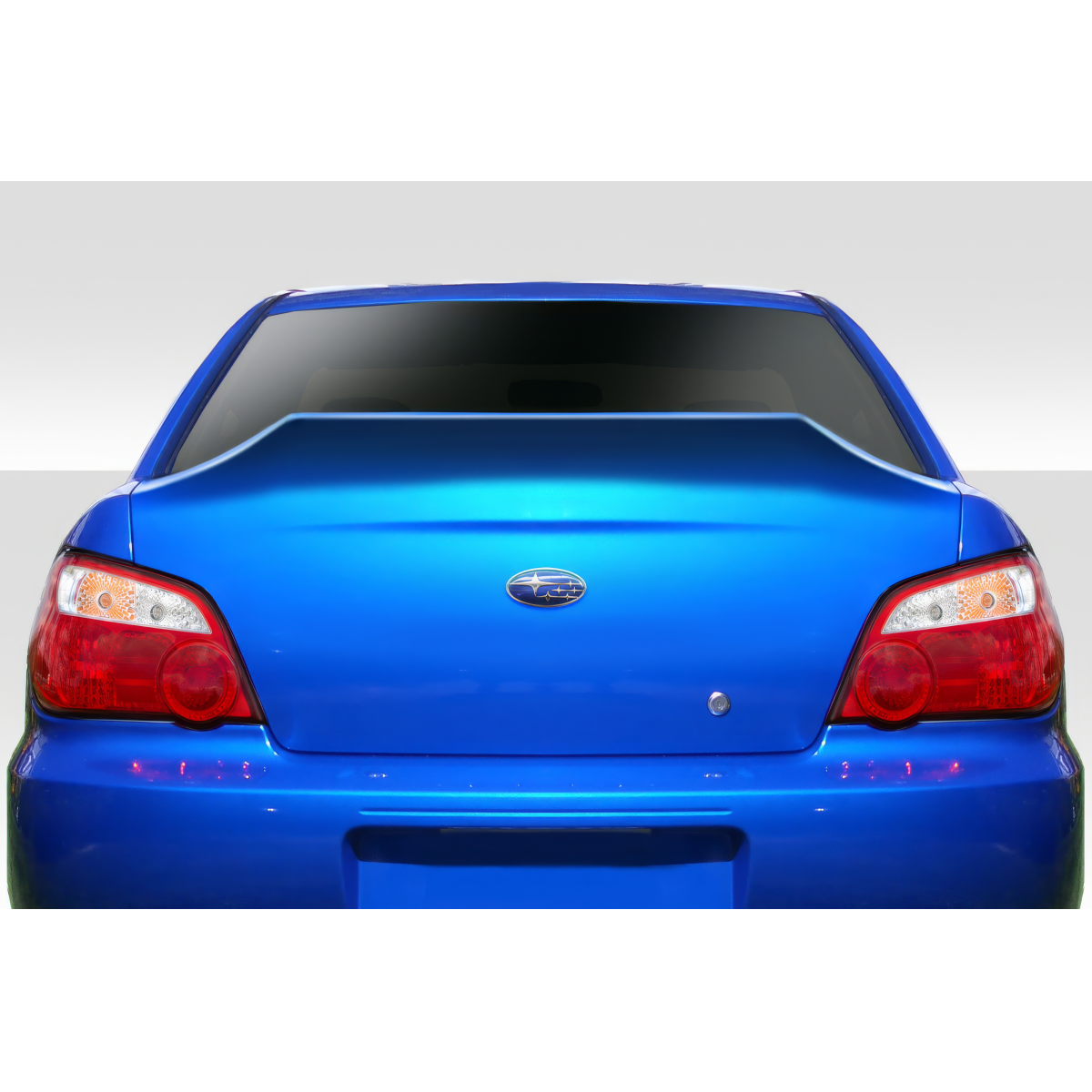 Modify your Subaru Impreza 2002 with our Exterior/Trunks - Rear view angle of the trunk part