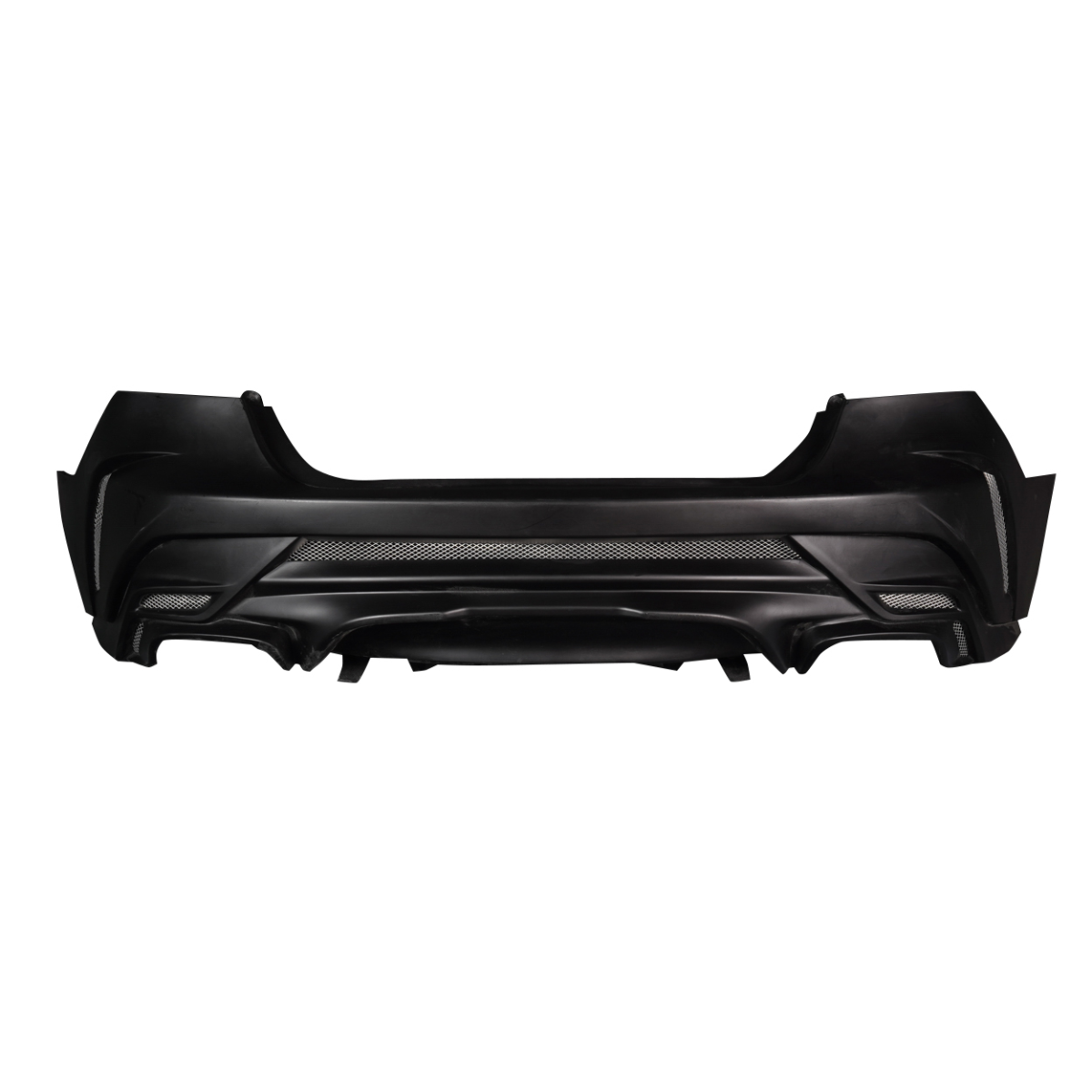 Modify your Toyota Camry 2018 with our Exterior/Rear Bumpers or Lips - Frontal view of the rear bumper part