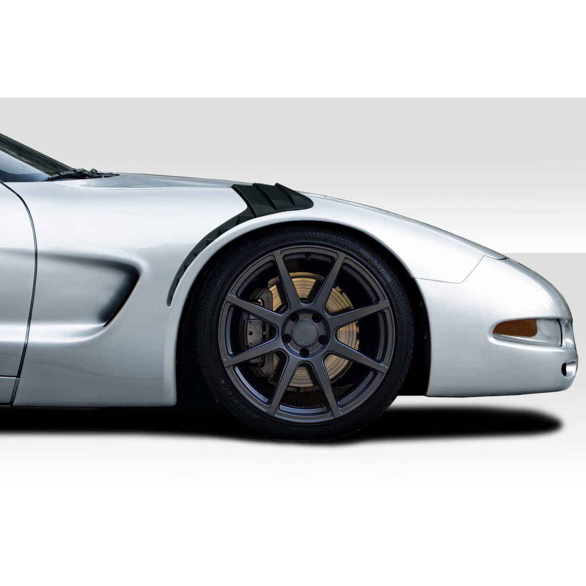 Modify your Chevrolet Corvette 1997 with our Exterior/Fenders - Showing front left fender at slight angle