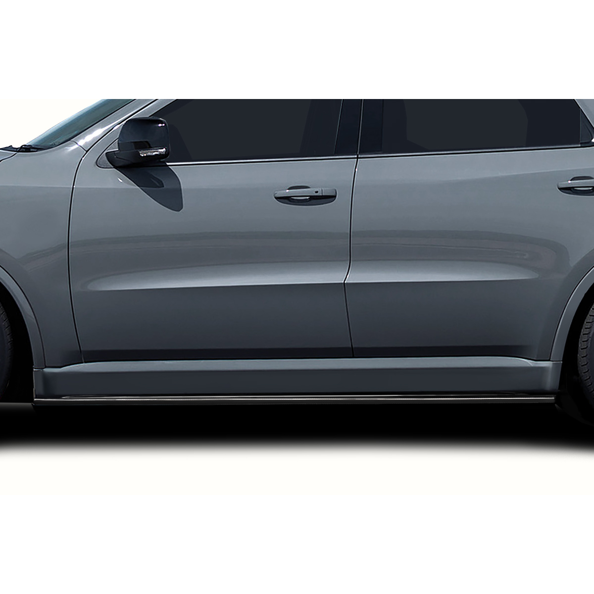 Modify your Chevrolet Malibu 2011 with our Exterior/Side Skirts - Side view angle of vehicle part