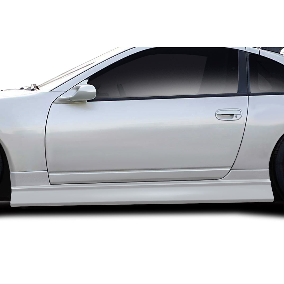 Modify your Nissan 300ZX 1990 with our Exterior/Side Skirts - Side view angle of vehicle part shown