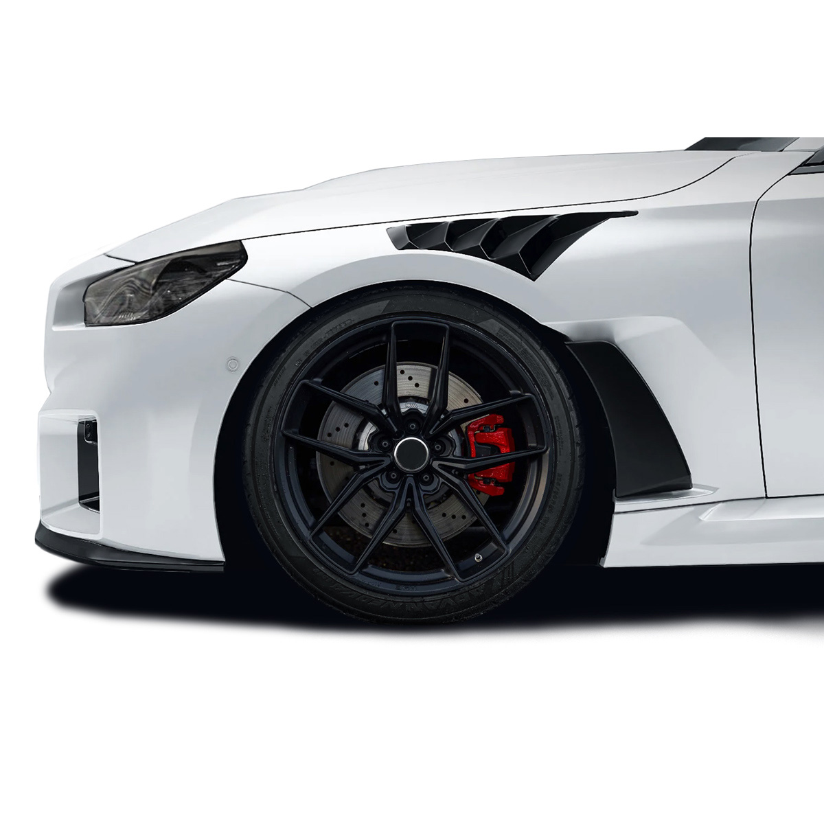 Modify your BMW M2 2023 with our Exterior/Fenders - Car part shown at a side angle