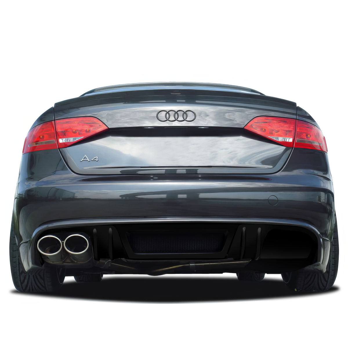 Modify your Audi A4 2009 with our Exterior/Diffusers - Rear view from slightly below center