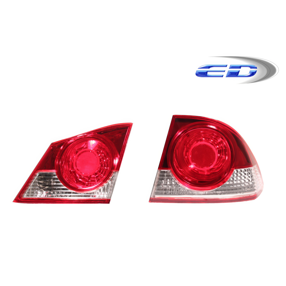 Modify your Honda Civic 2006 with our Lighting/Tail Lights - Angle is side view showing tail lights design