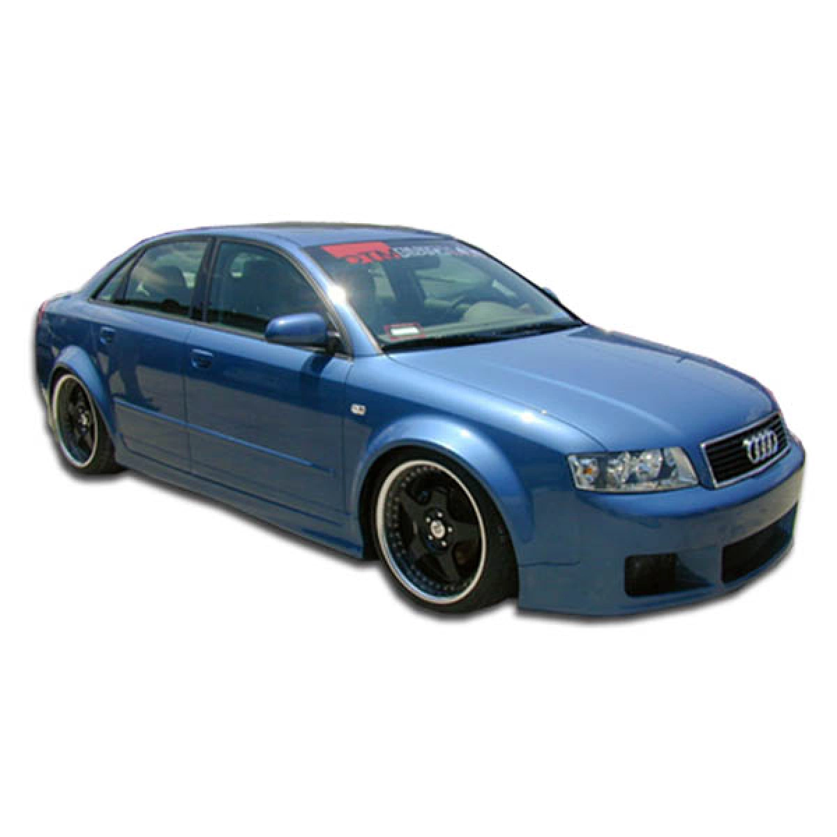 Modify your Audi A4 2002 with our Exterior/Side Skirts - 1