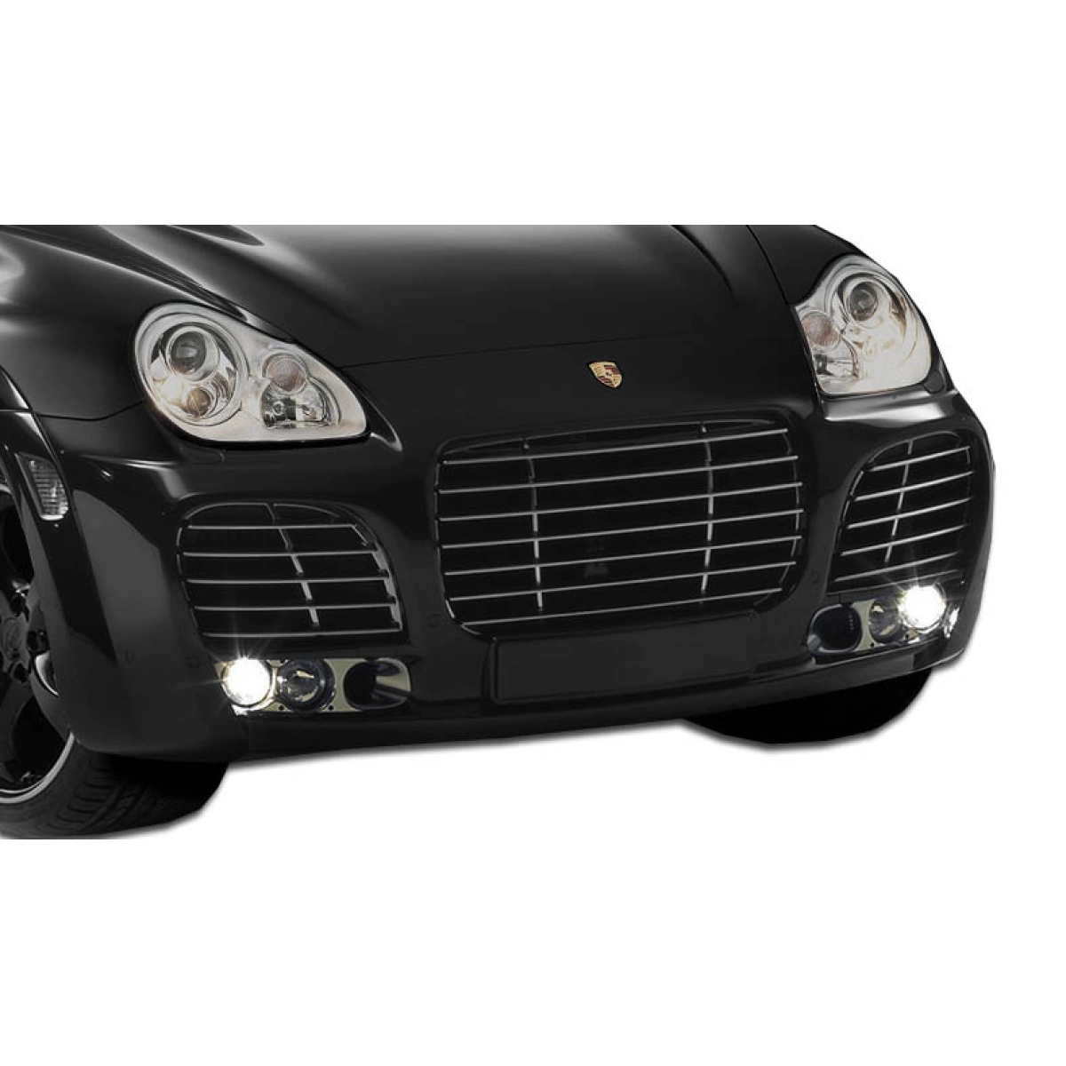 Modify your Porsche Cayenne 2003 with our Exterior/Rear Bumpers - 1