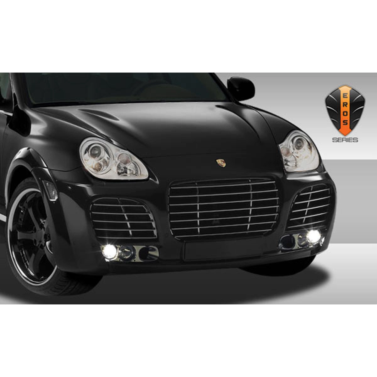Modify your Porsche Cayenne 2003 with our Exterior/Rear Bumpers - 3