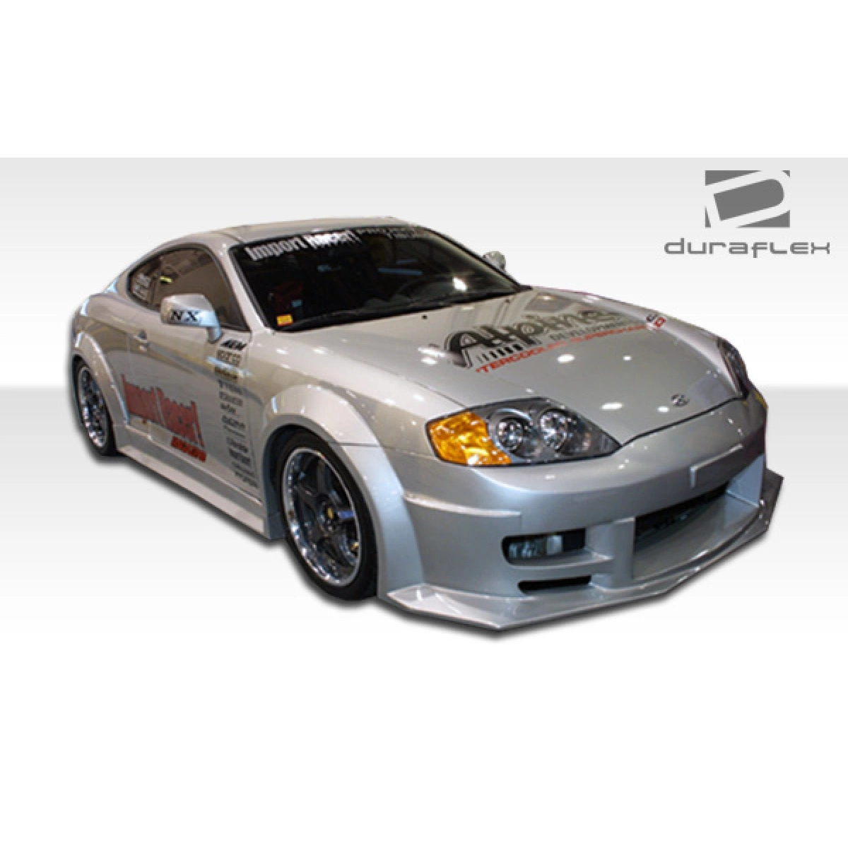 Modify your Hyundai Tiburon 2003 with our Exterior/Front Bumpers - 4