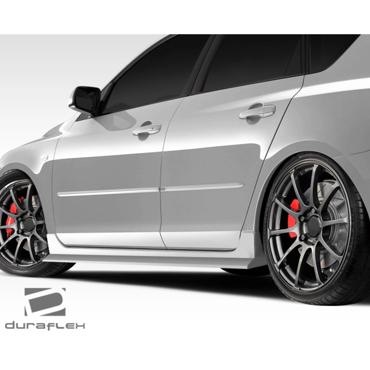 Modify your Mazda 3 2004 with our Exterior/Side Skirts - 1