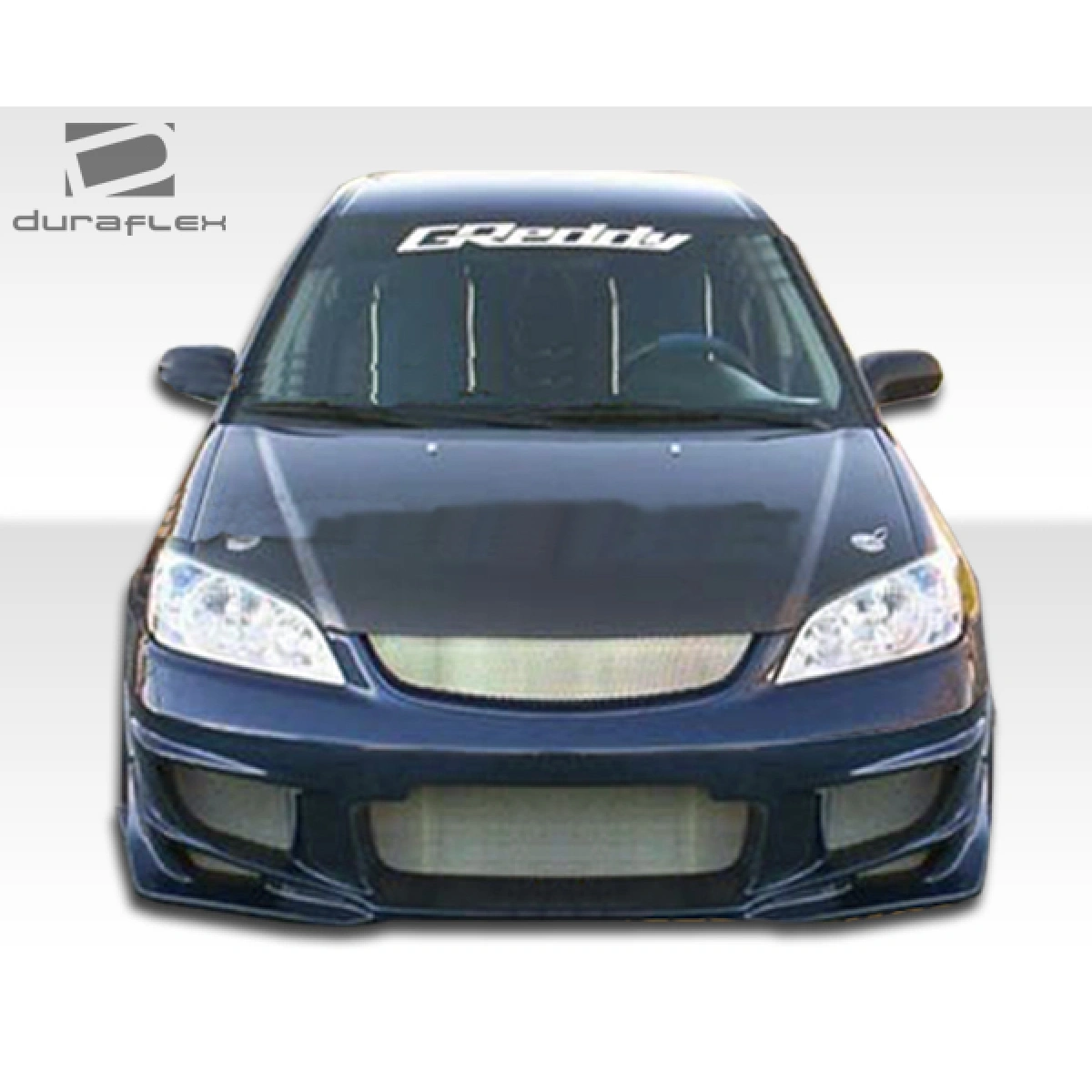 Modify your Honda Civic 2004 with our Exterior/Front Bumpers - 1