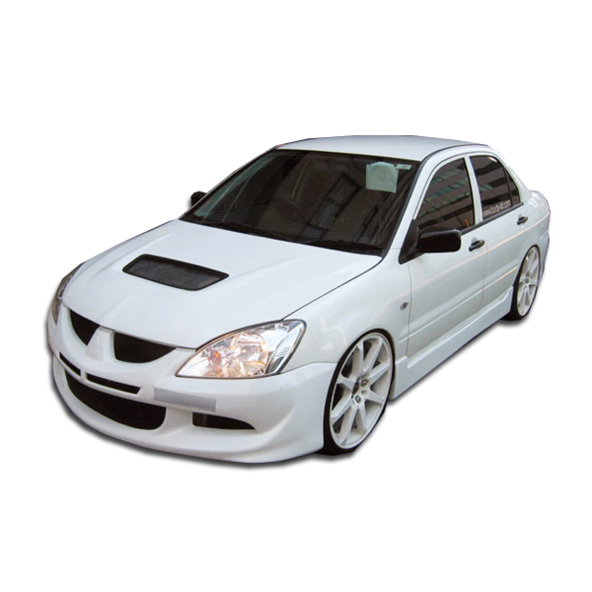 Modify your Mitsubishi Lancer 2004 with our Exterior/Front Bumpers or Lips - 