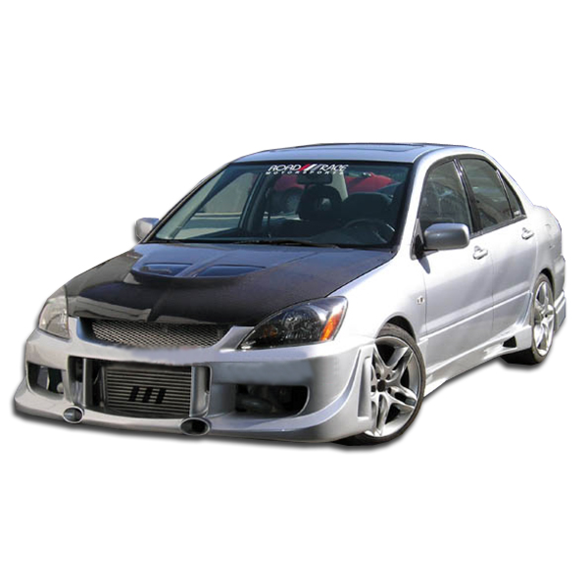 Modify your Mitsubishi Lancer 2004 with our Exterior/Front Bumpers or Lips - 