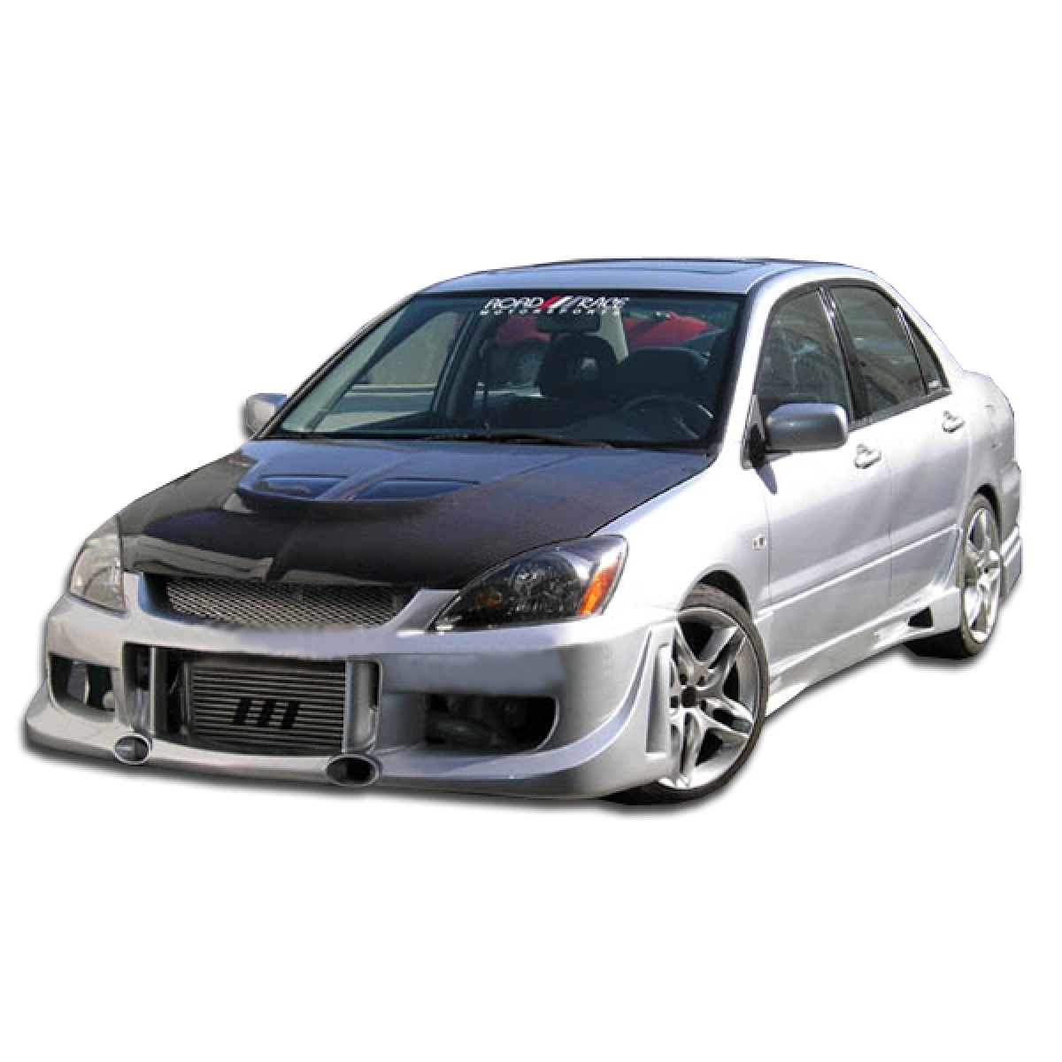 Modify your Mitsubishi Lancer 2004 with our Exterior/Front Bumpers - 1