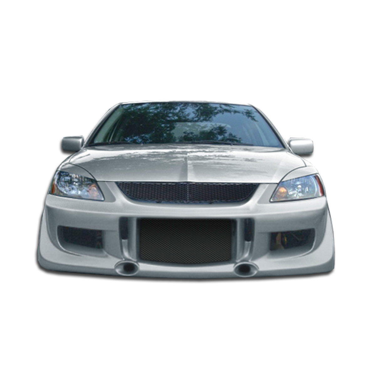 Modify your Mitsubishi Lancer 2004 with our Exterior/Front Bumpers or Lips - 