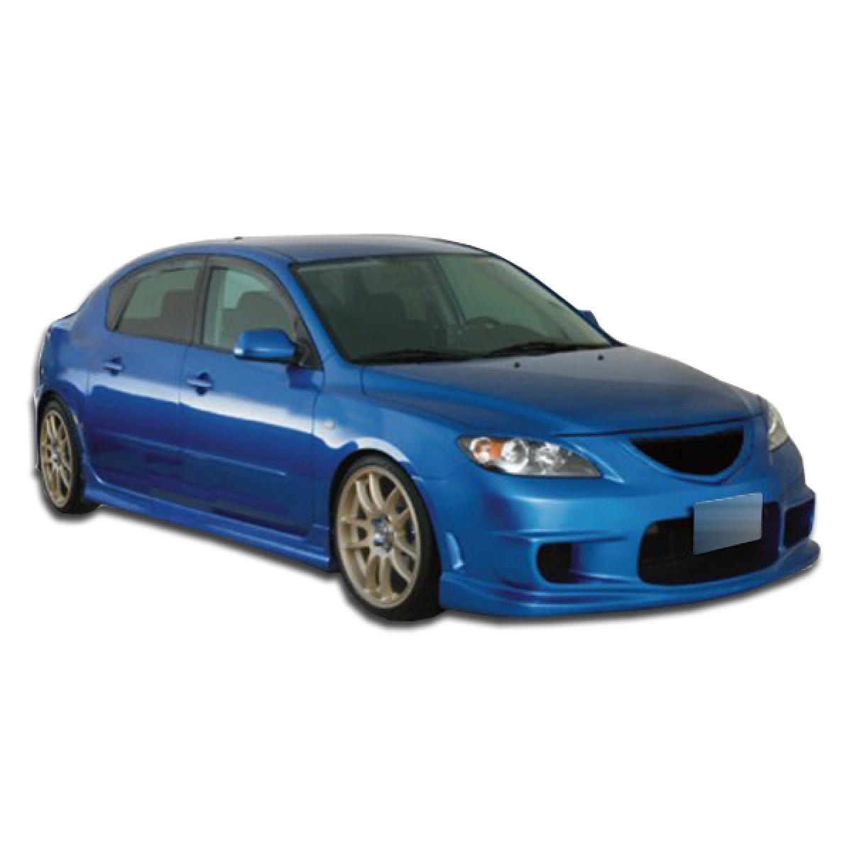 Modify your Mazda 3 2004 with our Exterior/Front Bumpers - 3