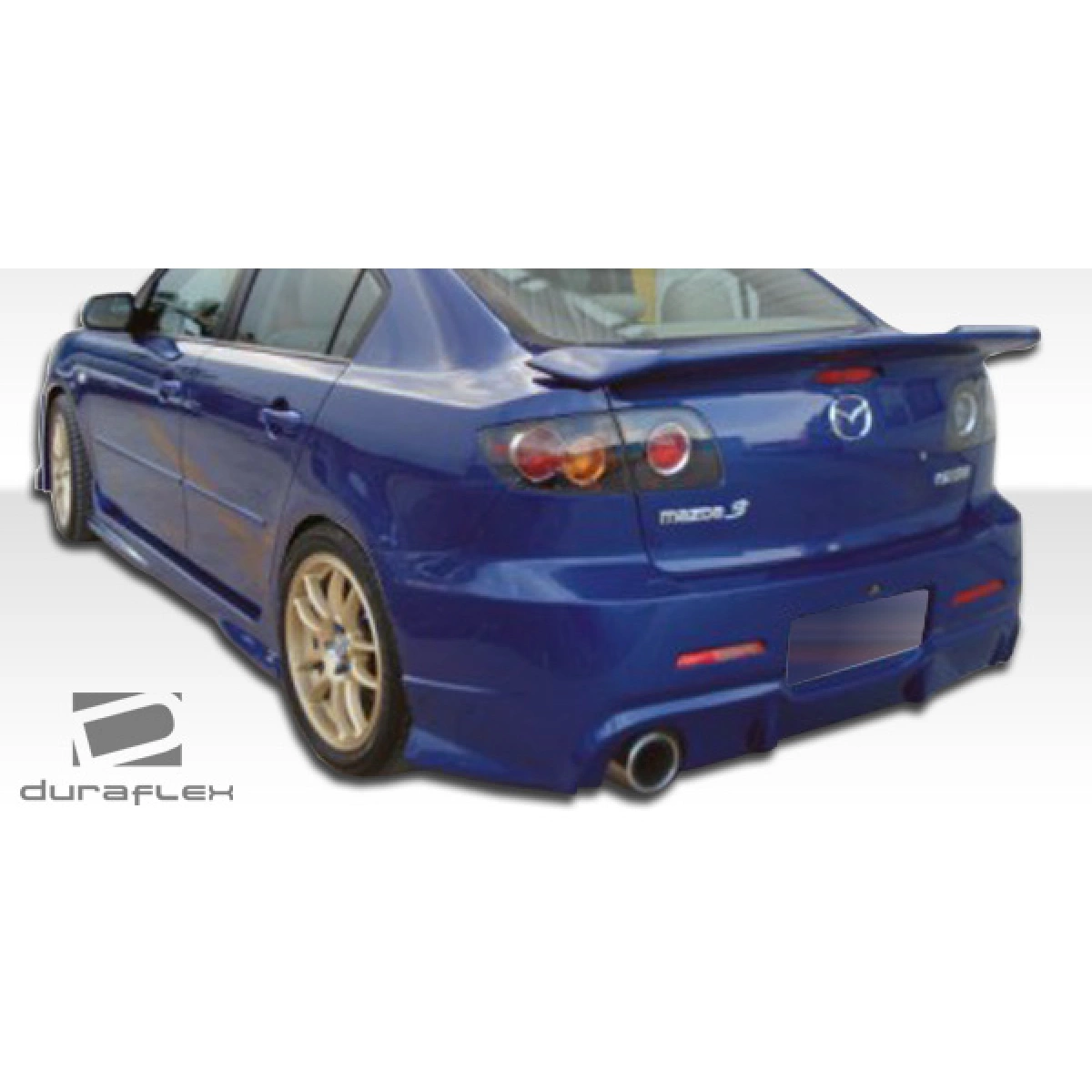 Modify your Mazda 3 2004 with our Exterior/Rear Bumpers - 4