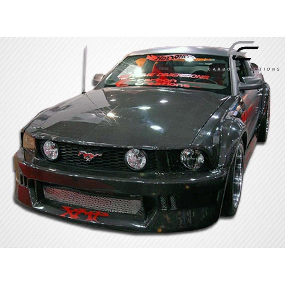 Modify your Ford Mustang 2005 with our Exterior/Hoods - 3