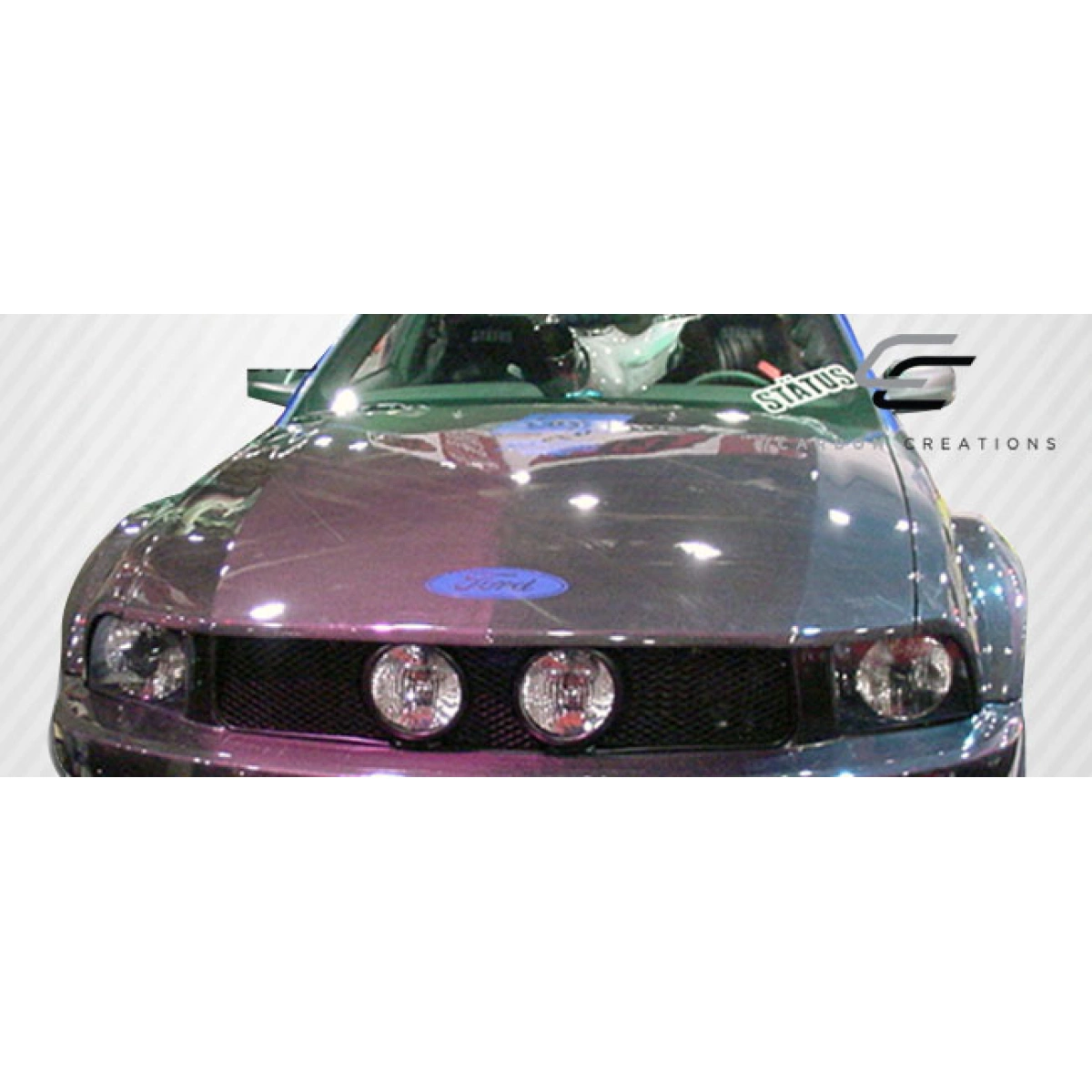 Modify your Ford Mustang 2005 with our Exterior/Hoods - 7