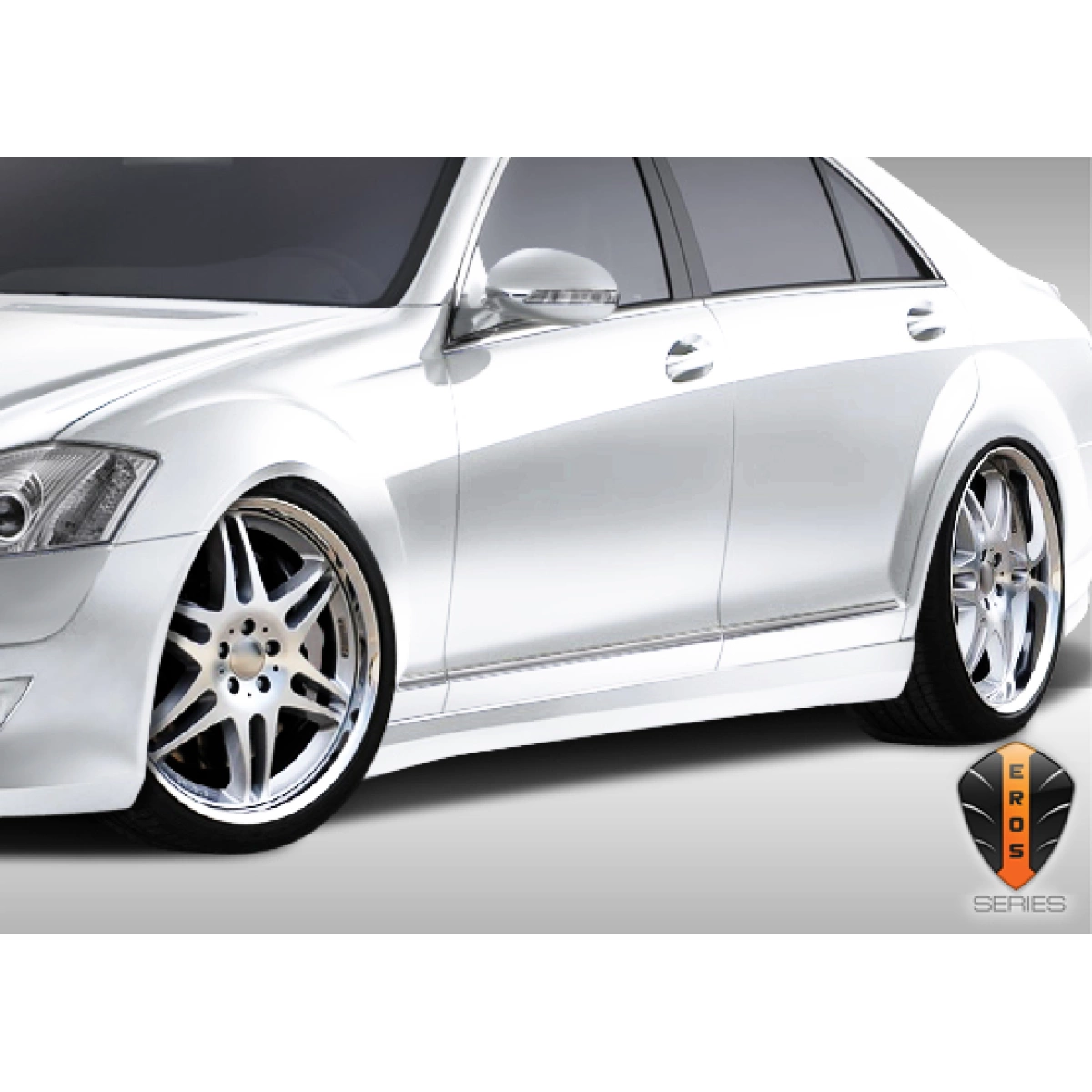 Modify your Mercedes-Benz S-Class 2007 with our Exterior/Side Skirts - 1