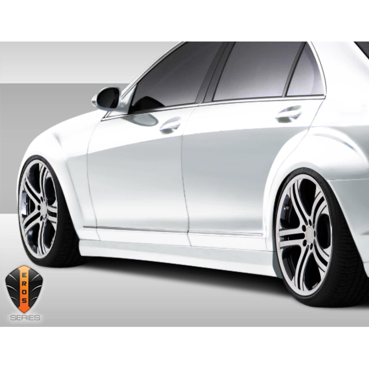 Modify your Mercedes-Benz S-Class 2007 with our Exterior/Side Skirts - 3