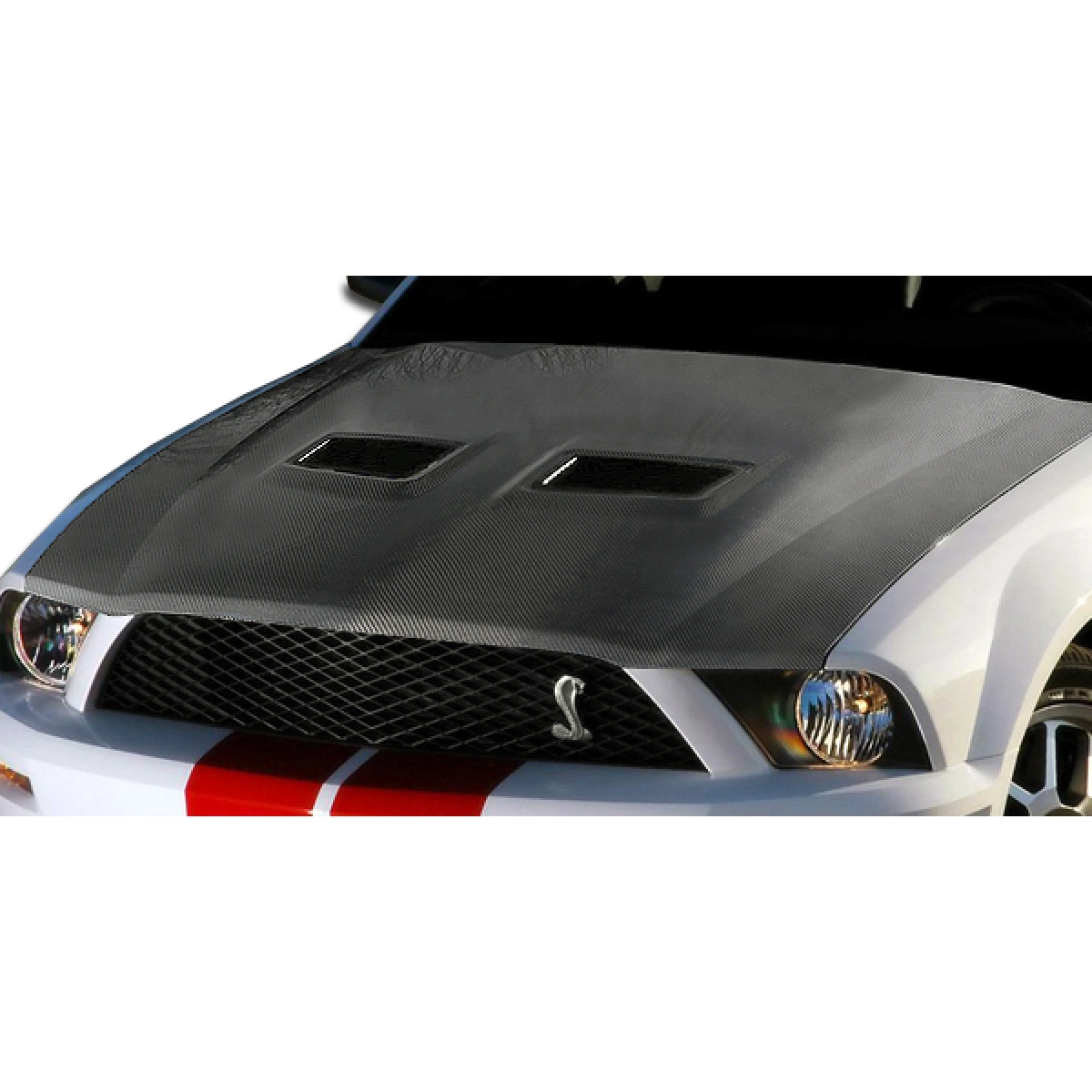 Modify your Ford Mustang 2005 with our Exterior/Hoods - 1