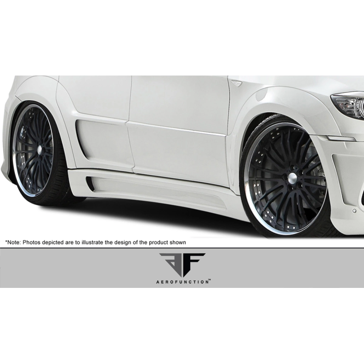 Modify your BMW X6 2008 with our Exterior/Side Skirts - 5