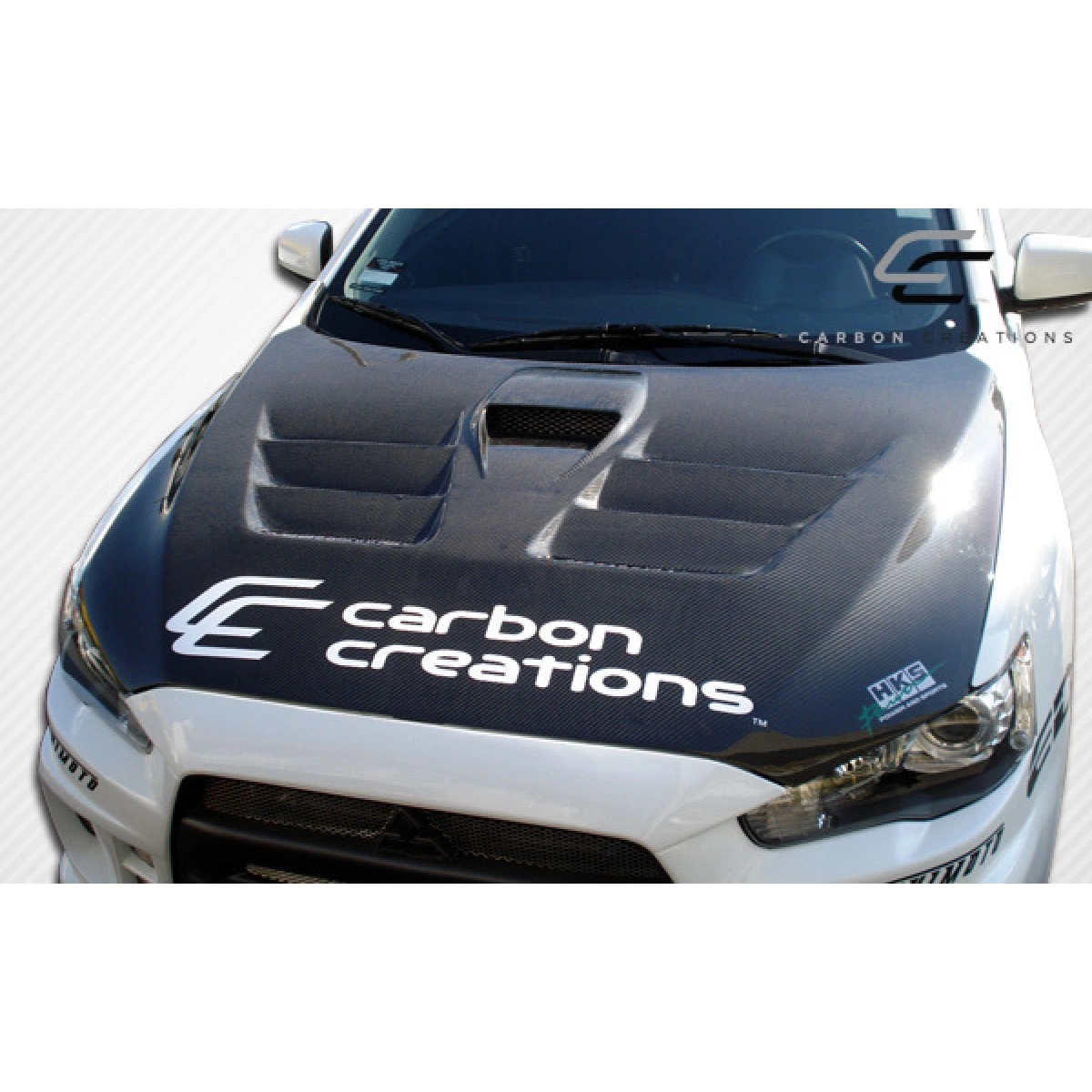 Modify your Mitsubishi Evolution 2008 with our Exterior/Hoods - 4