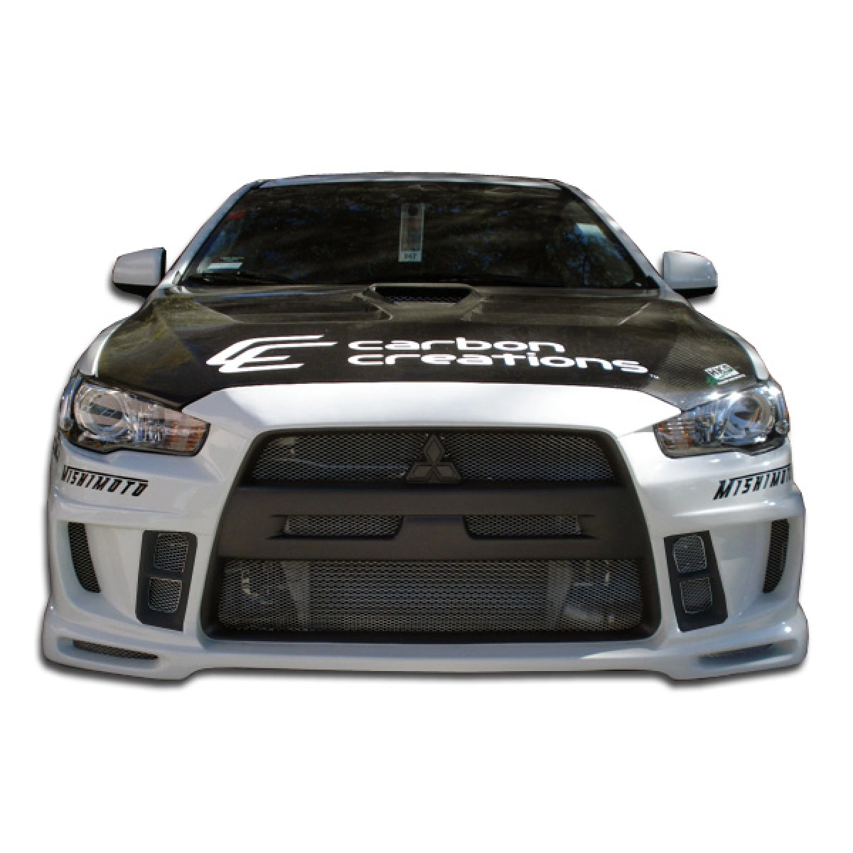 Modify your Mitsubishi Evolution 2008 with our Exterior/Front Bumpers - 1