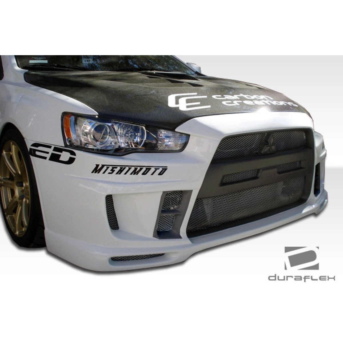 Modify your Mitsubishi Evolution 2008 with our Exterior/Front Bumpers - 5
