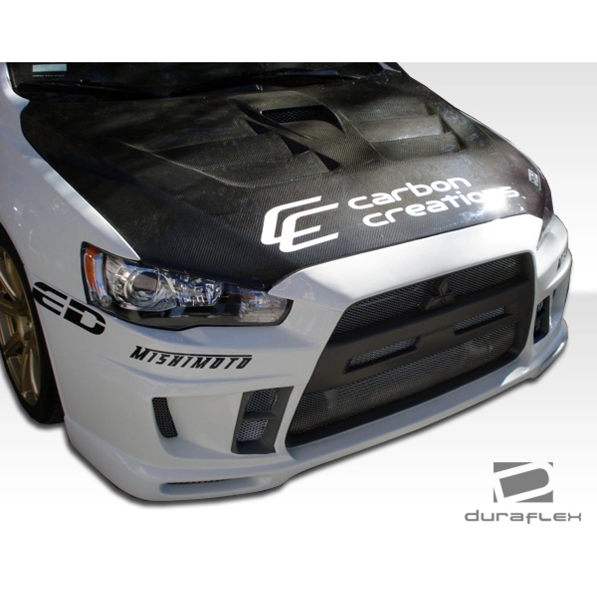 Modify your Mitsubishi Evolution 2008 with our Exterior/Front Bumpers - 6